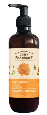 Лосьйон для тіла Green Pharmacy Куркума та гарбузова олія 400 мл