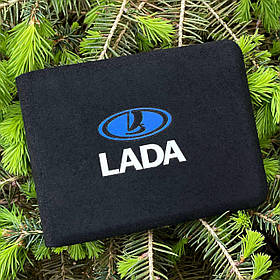 Візитниця для документів із логотипом Lada, алькантара