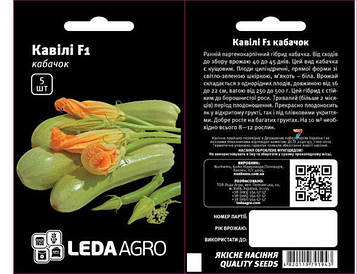 Кабачок Кавілі F1 5 шт