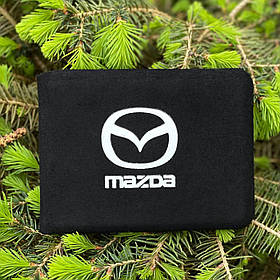Візитниця для документів із логотипом Mazda, алькантара