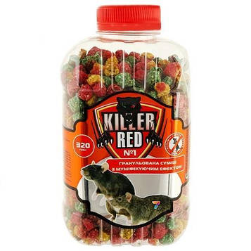 Ред Кіллер 320г гранула мікс пляшка