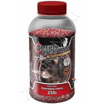 Смерть гризунам 250г зерно сир, банка