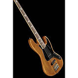 Бас-гітара Harley Benton MV-4JB Natural, фото 2