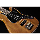 Бас-гітара Harley Benton MV-4JB Natural, фото 9