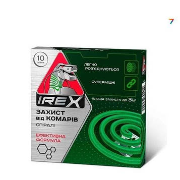 Спіраль комарів iRex 10шт