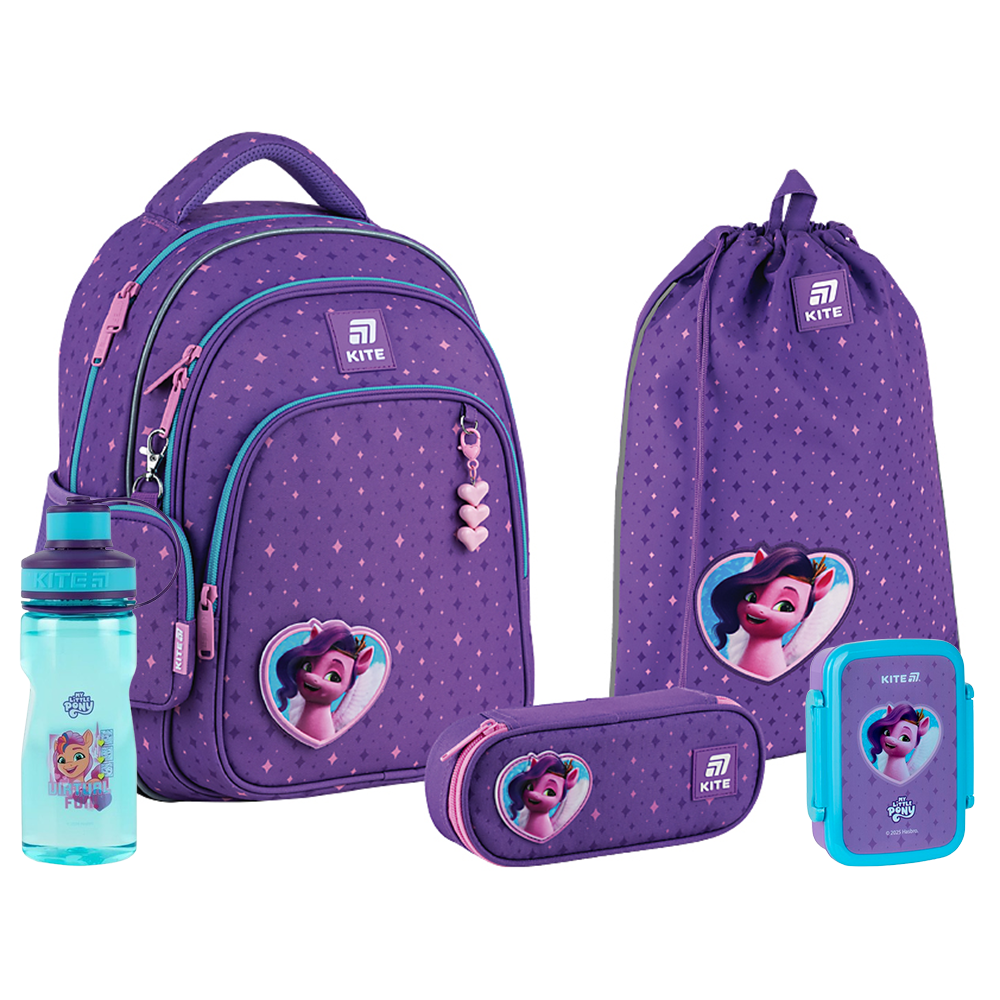 Шкільний набір Kite 5 в 1 Education My Little Pony SET_LP25-763S