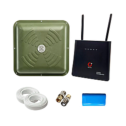 4G інтернет комплект WiFi роутер OLAX AX9 PRO з АКБ + антена Energy MIMO 2x15 Дб (Енергія)