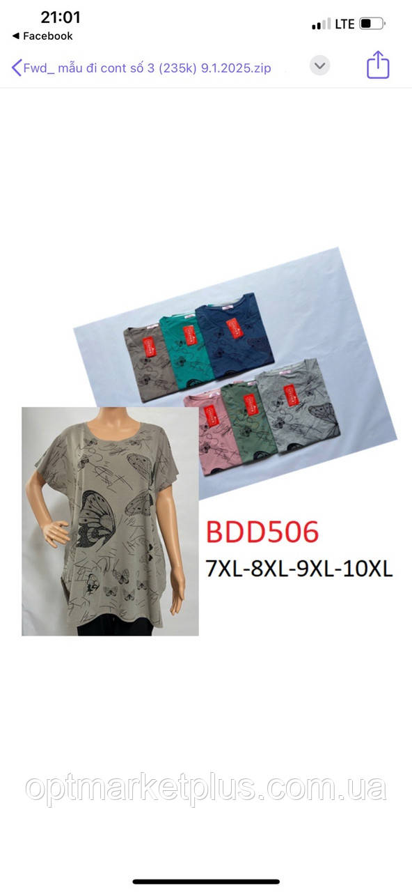 Футболки-туніки жіночі, СУПЕР БАТАЛ (7XL-10XL) гуртом купити від складу 7 км Одеса