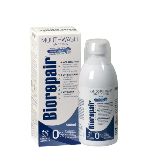 Ополіскувач для ротової порожнини BIOREPAIR "Відновлення емалі" (500 мл) 02786
