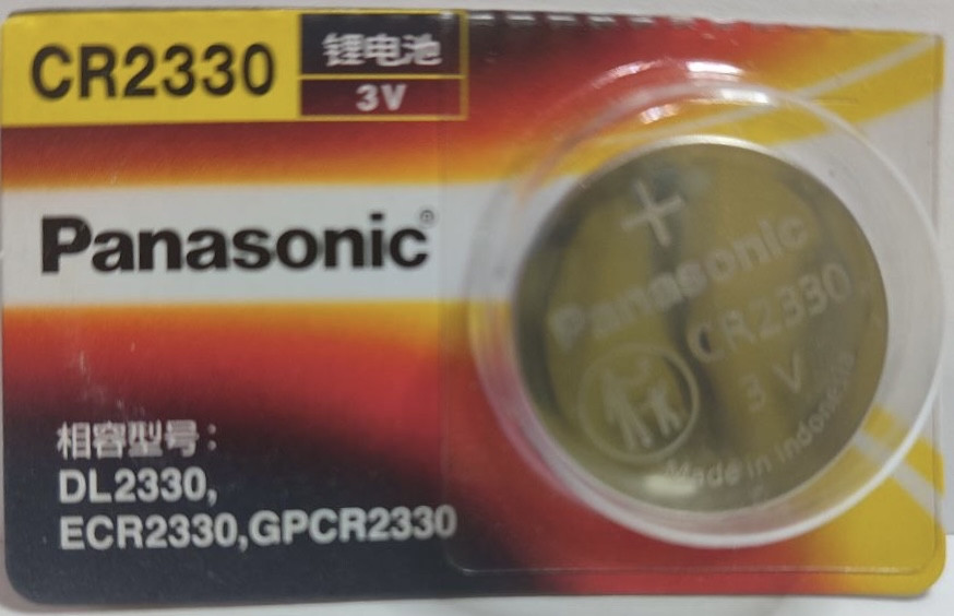 Батарейка Panasonic CR2330 — 3V, фото 1