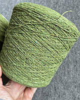 Кашемір твідовий Ninetyfive Donegal 1/4.5 Filpucci зелений, 50 грамів