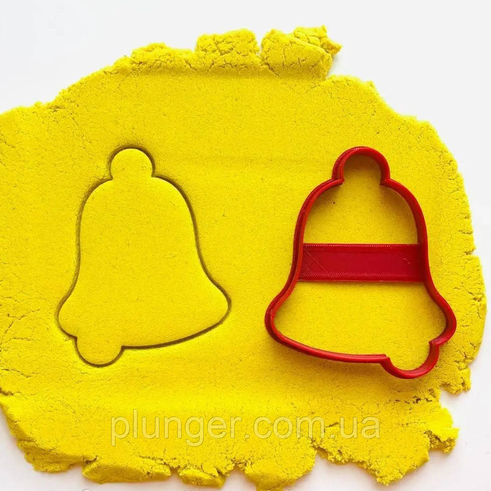 Вирубка для пряника Дзвоник 9, 10 см, фото 1