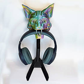Підставка для навушників 3D Кіт, 18 см/Настільний тримач для навушників голова кота на стіл