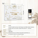 Ефірні масла набір EUQEE Journey натуральні преміум олії 12шт аромамасла для зволожувача дифузора лазні ванни свічок подарунок, фото 2