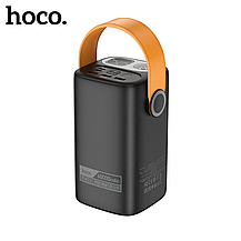 Потужний повербанк power bank з ліхтарем 100Вт PD 60000mah Hoco DB160 Astrum Чорний, фото 6