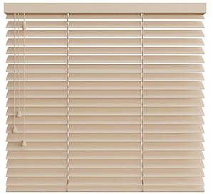 Жалюзі дерев'яні ламель 50мм колір Молочний білий