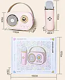 Дитяча bluetooth-колонка з мікрофоном C20 Plus Міні-дитяча портативна караоке Дитяча музична колонка, фото 4