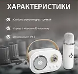 Дитяча bluetooth-колонка з мікрофоном C20 Plus Міні-дитяча портативна караоке Дитяча музична колонка, фото 9