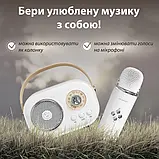 Дитяча bluetooth-колонка з мікрофоном C20 Plus Міні-дитяча портативна караоке Дитяча музична колонка, фото 6