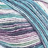 Пряжа Orchestra/Оркестра, блакитний-фіолетовий-ліловий Percussiopn SE675, Etrofil, фото 3