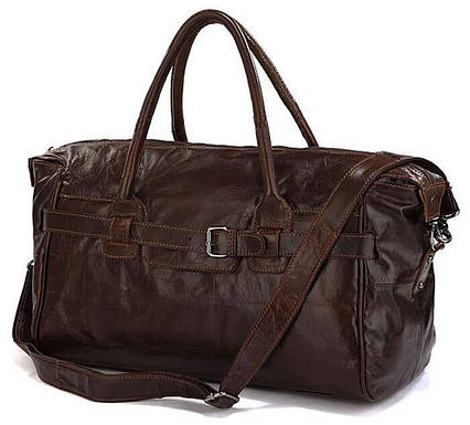 Сумка дорожня Vintage 14053 Коричнева, фото 1