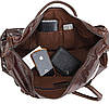Сумка дорожня Vintage 14053 Коричнева, фото 7