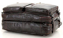 Сумка чоловіча Vintage 14106 трансформер Коричнева, фото 2