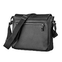 Сумка SHVIGEL 00858 шкіряна Чорна, фото 2