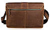 Сумка чоловіча Vintage 14231 в вінтажному стилі Коричнева, фото 6