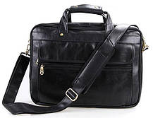 Сумка чоловіча Vintage 14242 для ноутбука 15.6 Чорна, фото 5
