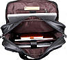 Сумка чоловіча Vintage 14398 для ноутбука 17 дюймів Чорна, фото 10