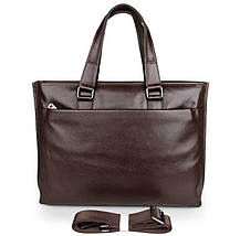 Сумка чоловіча Vintage 14399 Коричнева, фото 2