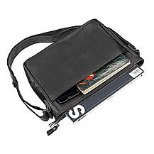 Сумка SHVIGEL 11130 шкіряна Чорна, фото 5