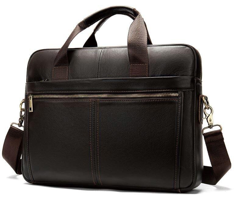 Сумка чоловіча під ноутбук Vintage 14670 Коричнева