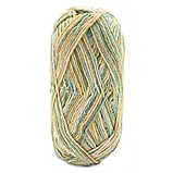 Пряжа Orchestra/Оркестра, зелений-помаранчевий-жовтий Cello SE679, Etrofil, фото 3