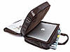 Сумка для ноутбуку з натуральної шкіри Vintage 14870 Коричнева, фото 7