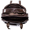 Сумка для ноутбуку з натуральної шкіри Vintage 14870 Коричнева, фото 8