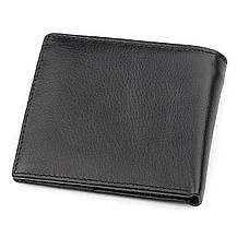Чоловічий купюрник ST Leather 18305 (ST159) шкіряний Чорний, фото 3