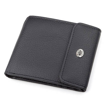 Гаманець ST Leather 18313 (ST155) шкіряний Чорний, фото 1