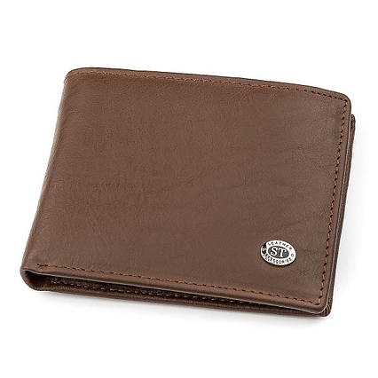 Чоловічий гаманець ST Leather 18353 (ST-1) НОВИНКА Коричневий, фото 1