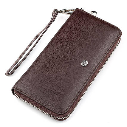 Гаманець жіночий ST Leather 18418 (ST45-2) шкіряний Коричневий, фото 1