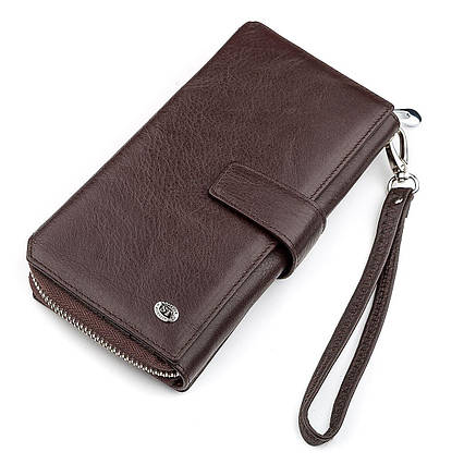 Гаманець жіночий ST Leather 18457 (SТ228) з натуральної шкіри Коричневий, фото 1