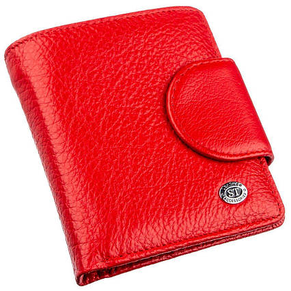 Оригінальний жіночий гаманець ST Leather 18923 Червоний, фото 1