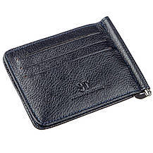 Практичний Затискач для чоловіків на магніті ST Leather 18939 Синій, фото 3