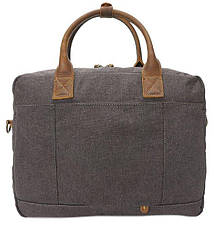 Сумка текстильна Vintage 20062 Сіра, фото 2