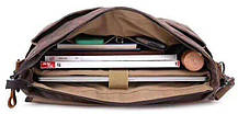 Сумка-портфель на плече Vintage 20116 Коричнева, фото 5