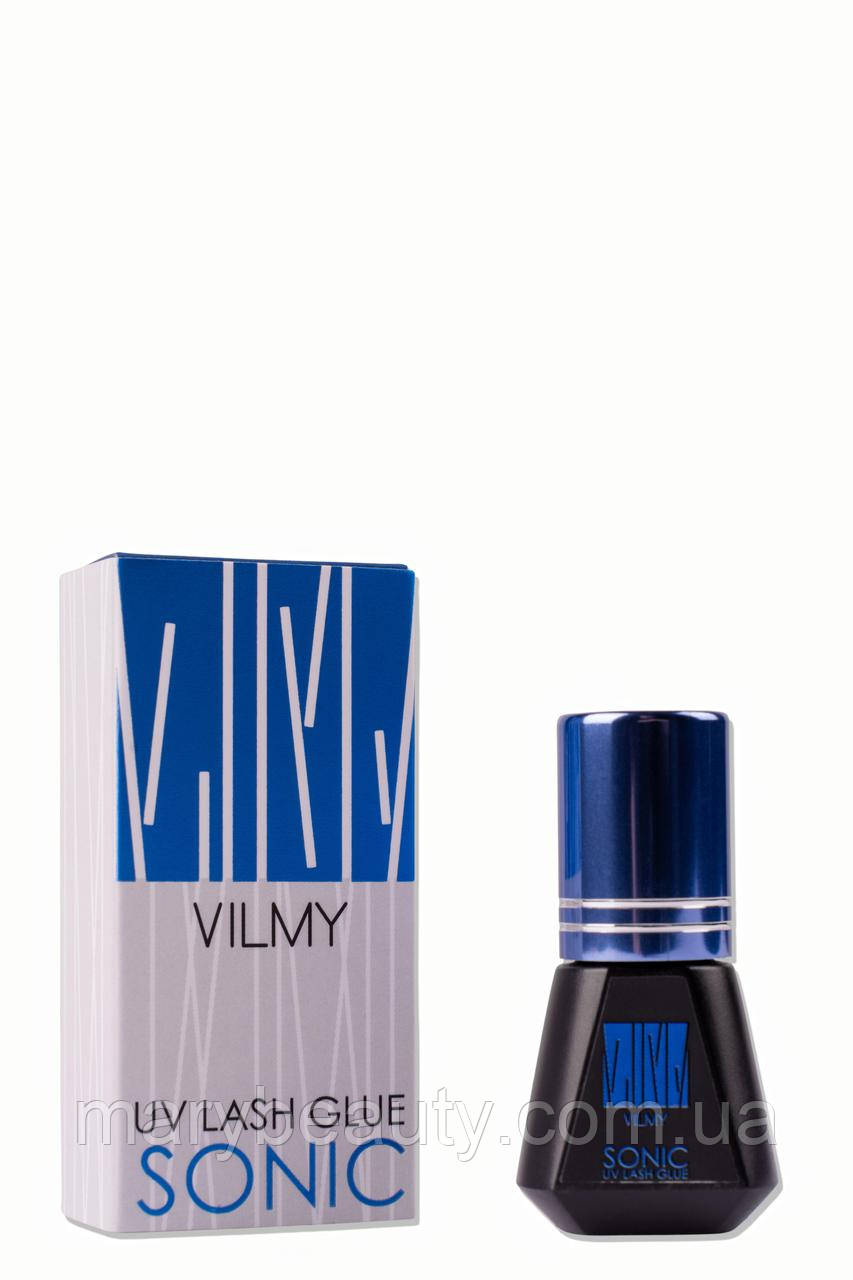 VILMY UV-клей для LED нарощування вій SONIC (синій) 0,5-1с
