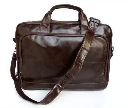 Сумка чоловіча Vintage 14152 Коричнева, фото 1
