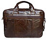 Сумка чоловіча Vintage 14152 Коричнева, фото 6