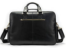 Сумка чоловіча Vintage 14756 Чорна, фото 2